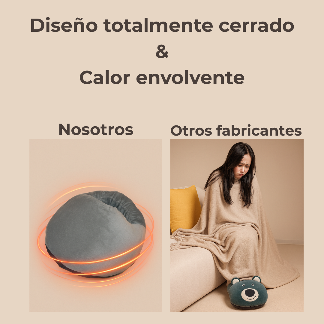 POMPIFEET – Calentador de Pies Eléctrico 360°